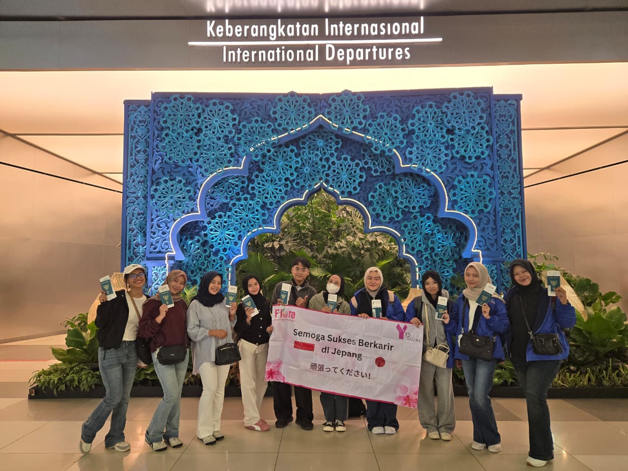 Keberangkatan Ke Jepang